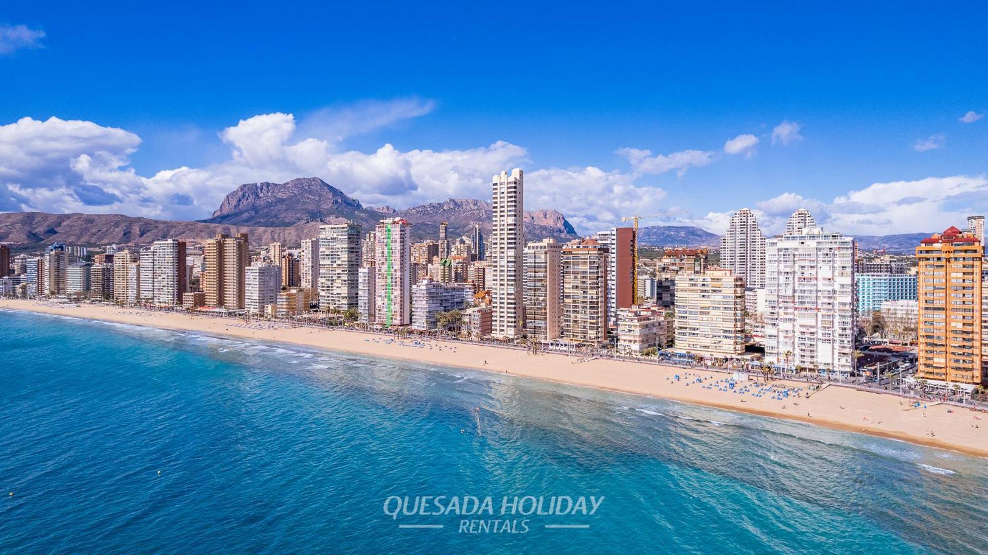 100Mts To Beach, Luxury Apartment Benidorm Encanto Eksteriør billede