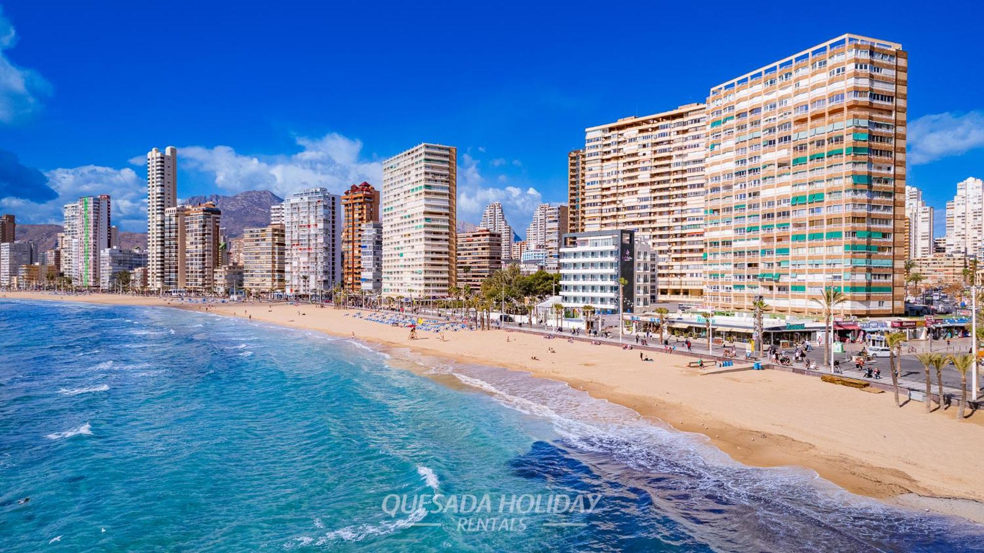 100Mts To Beach, Luxury Apartment Benidorm Encanto Eksteriør billede