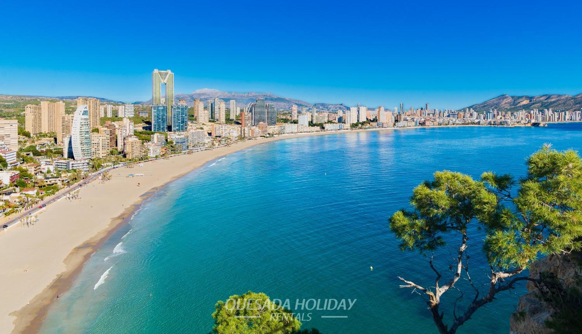 100Mts To Beach, Luxury Apartment Benidorm Encanto Eksteriør billede