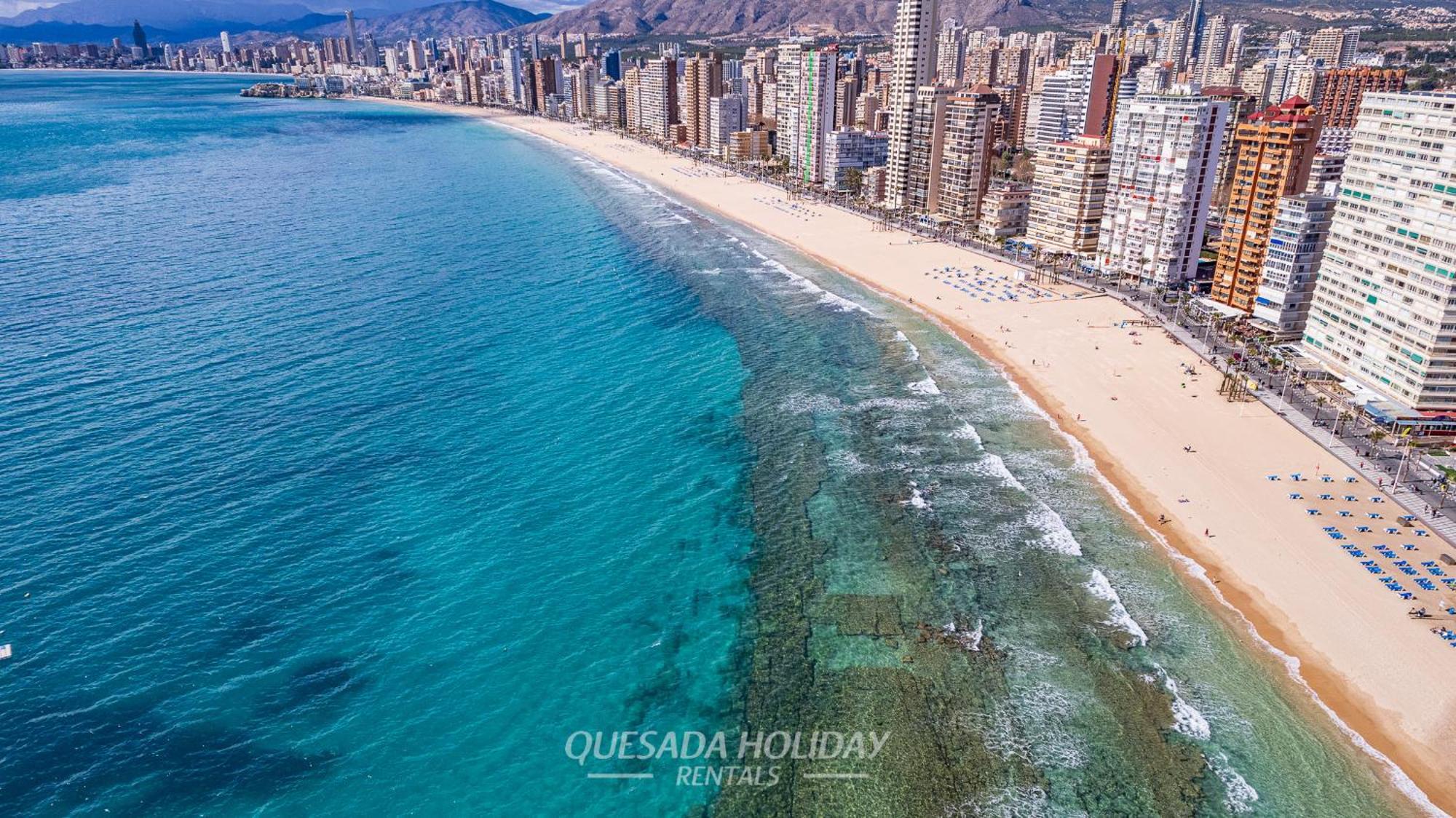 100Mts To Beach, Luxury Apartment Benidorm Encanto Eksteriør billede