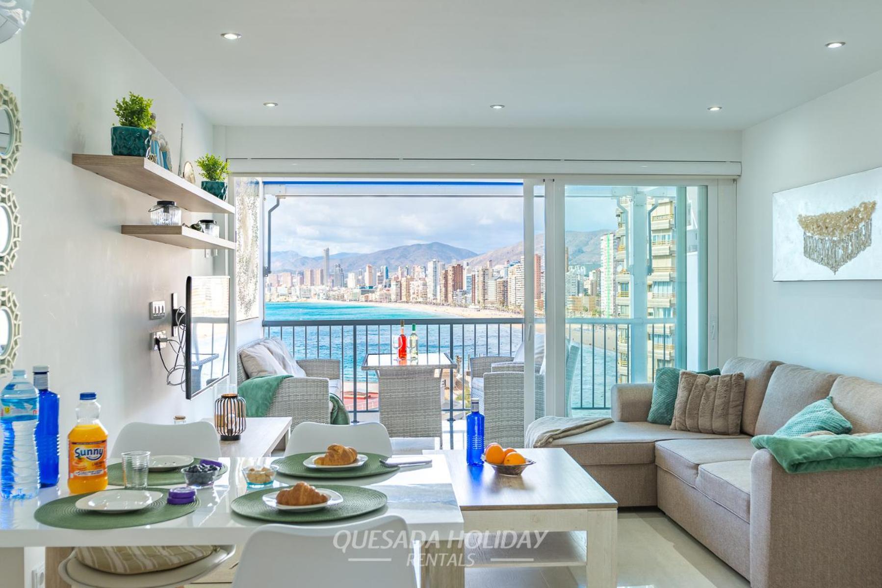 100Mts To Beach, Luxury Apartment Benidorm Encanto Eksteriør billede