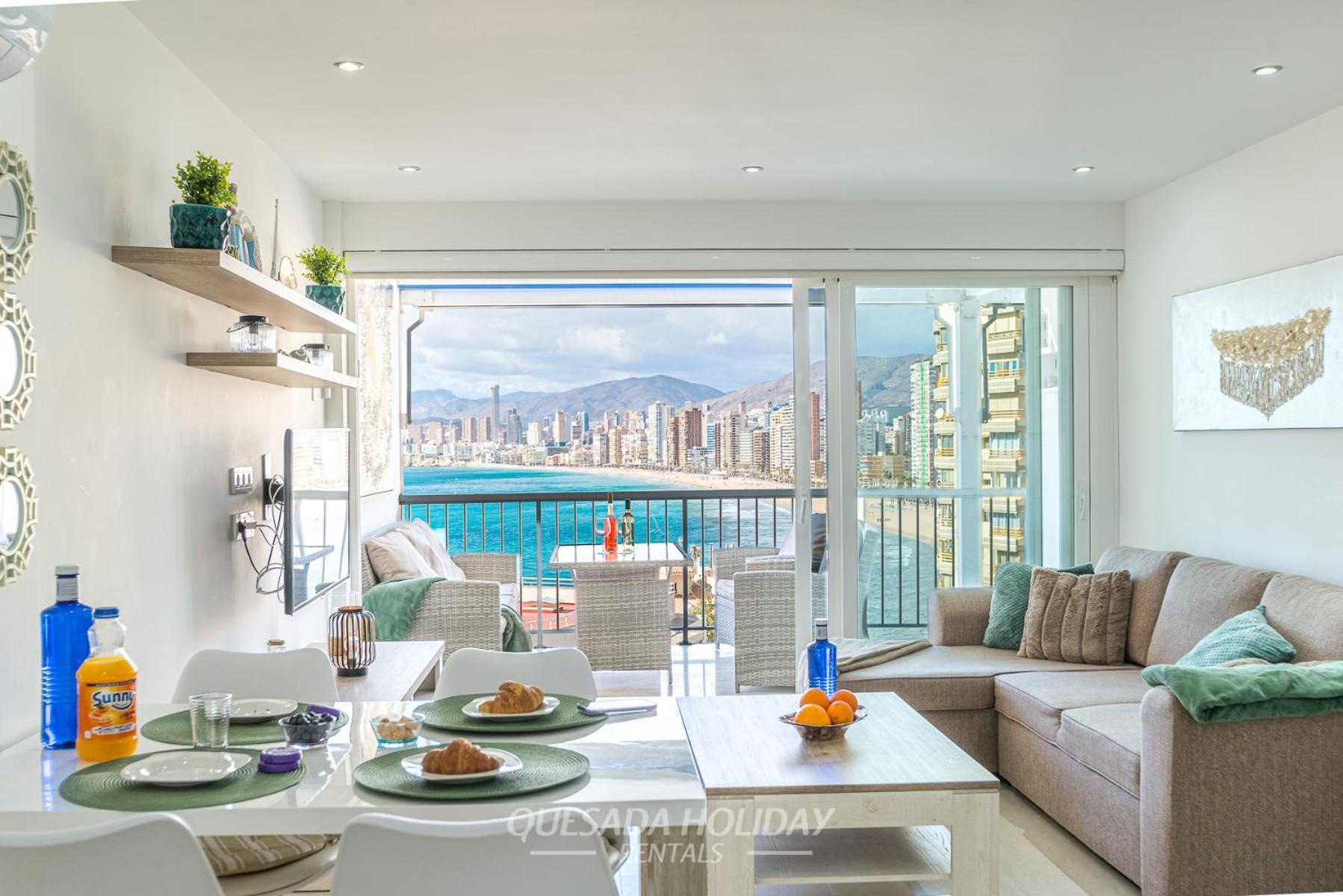 100Mts To Beach, Luxury Apartment Benidorm Encanto Eksteriør billede